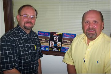 Dean Meador (L) and Tim Dancey (R)

Owners of Dancey-Meador Publishing Company